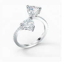 Anello Swarovski Donna Attract in Lega metallica Cristallo 5535191 - 5535191